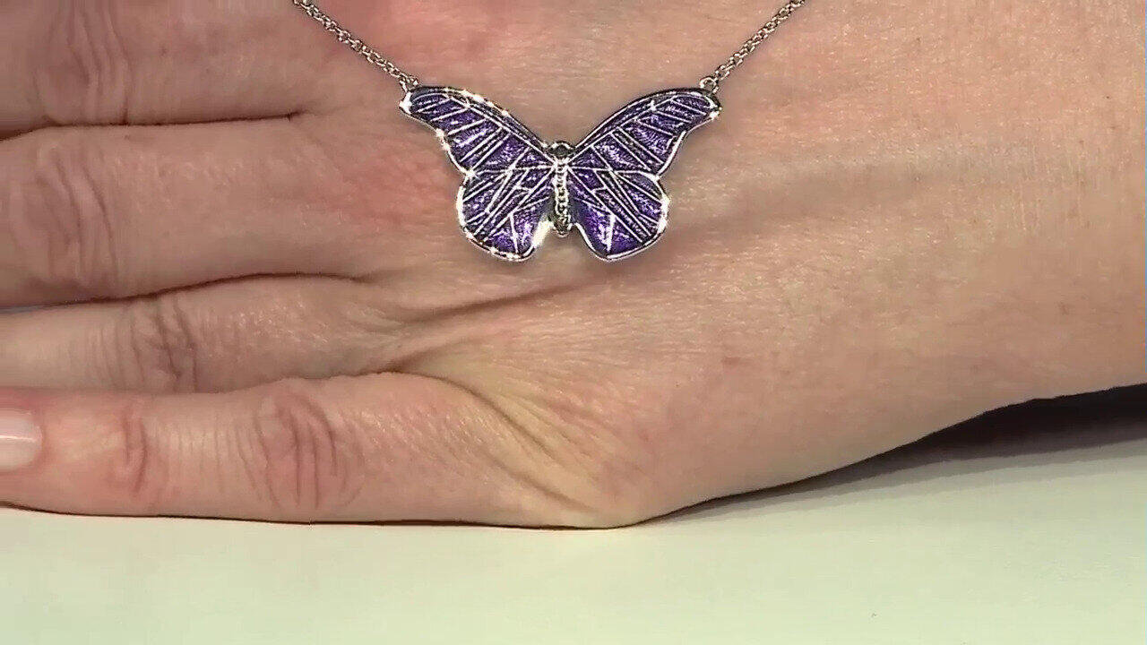 Video Silver Necklace (Adela Silber)