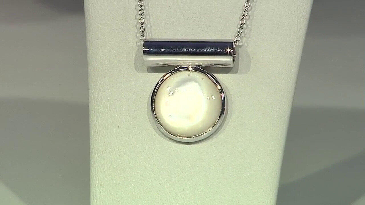 Video Collana in argento con Madreperla