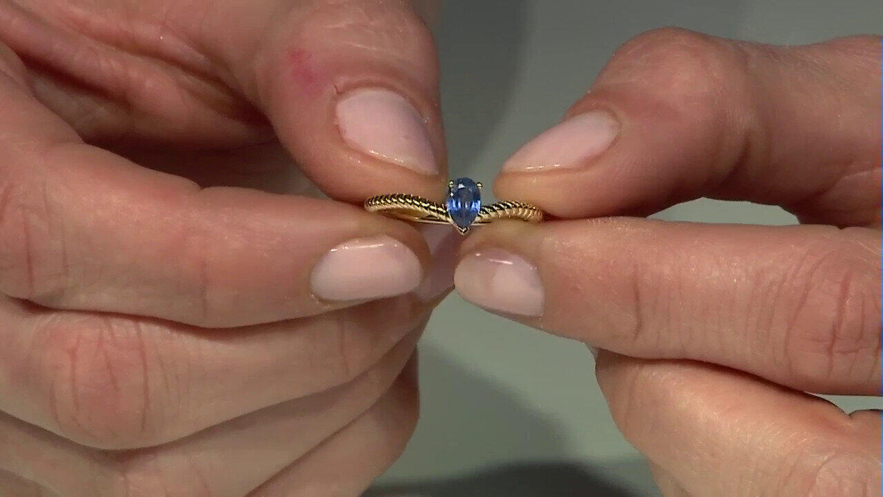 Video Bague en argent et Kyanite du Népal