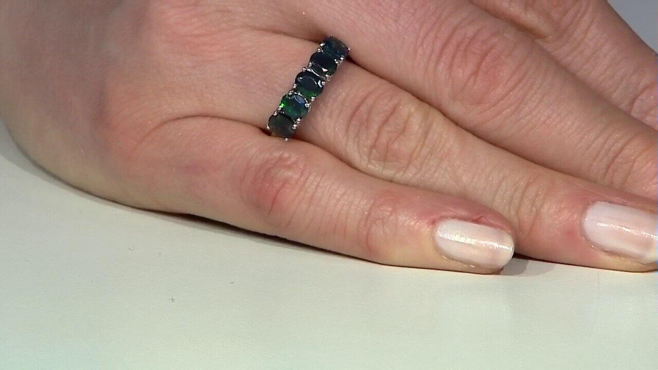 Video Anello in argento con Opale Mezezo