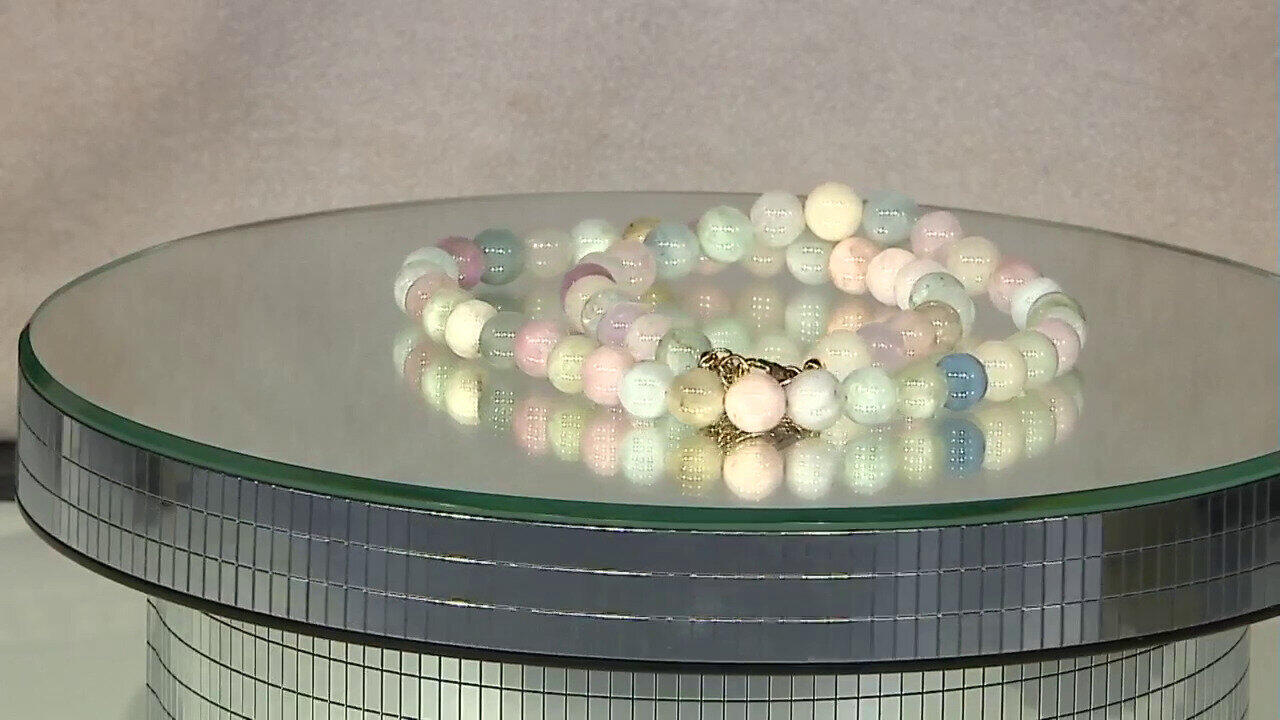Video Collana in argento con Berillo Fancy