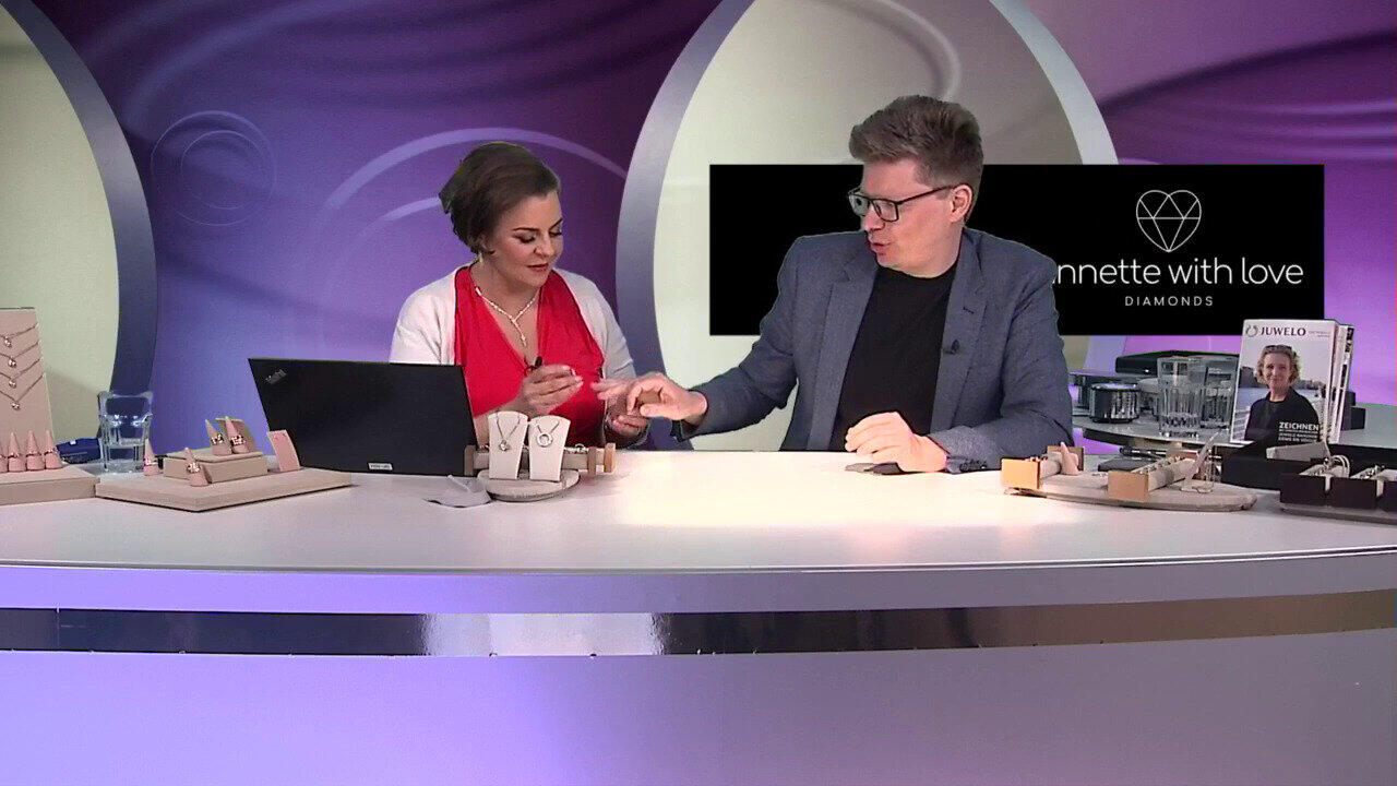 Video Bague en or et Diamant SI1 (G) (Annette)