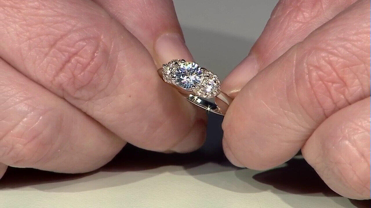 Video Bague en argent et Zircon
