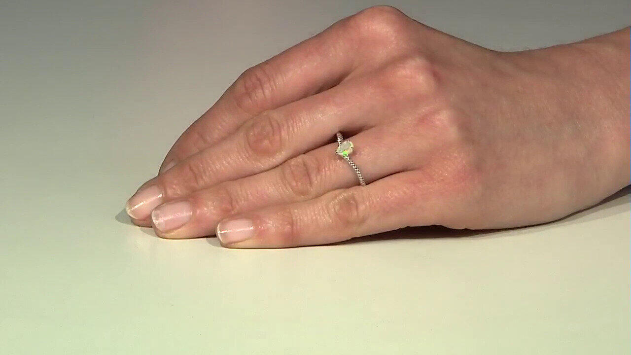 Video Welo Opal Silver Ring