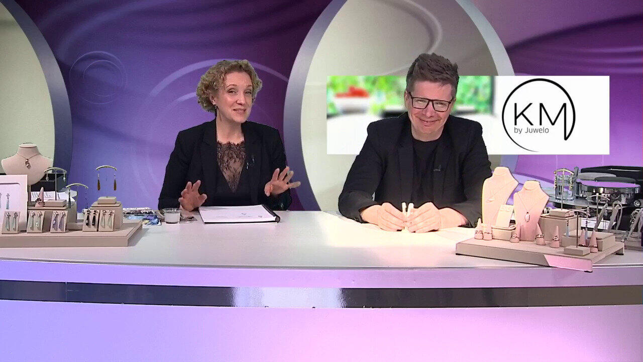 Video Orecchini in argento con Rodolite (KM by Juwelo)