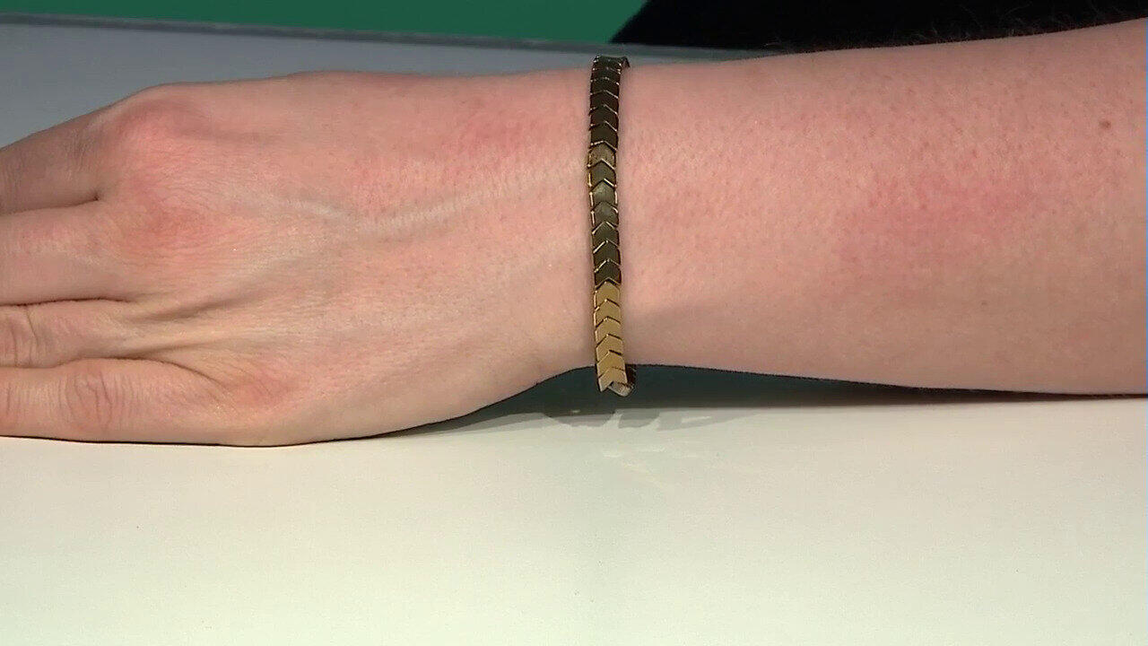 Video Bracelet et Hématite bronze