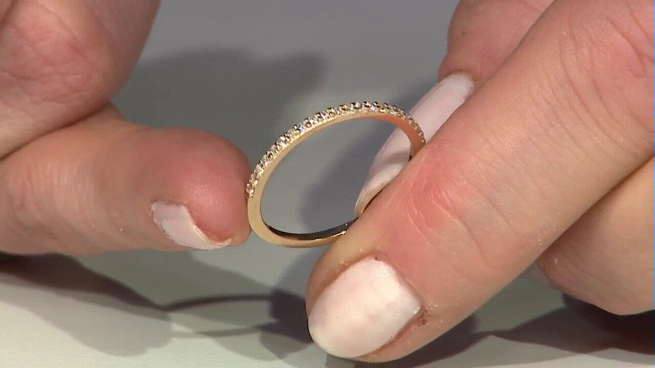 Video Zircon Silver Ring
