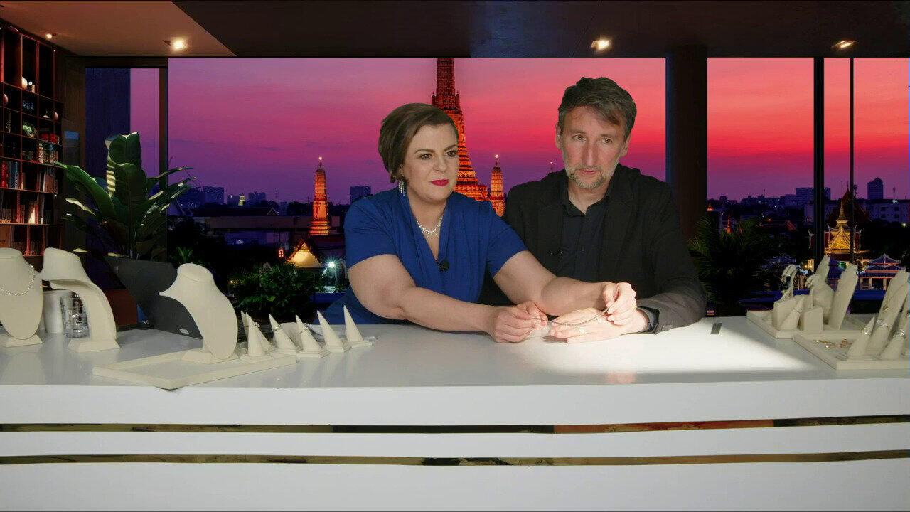 Video Gouden hanger met een VVS1 Diamant (G) (Annette)