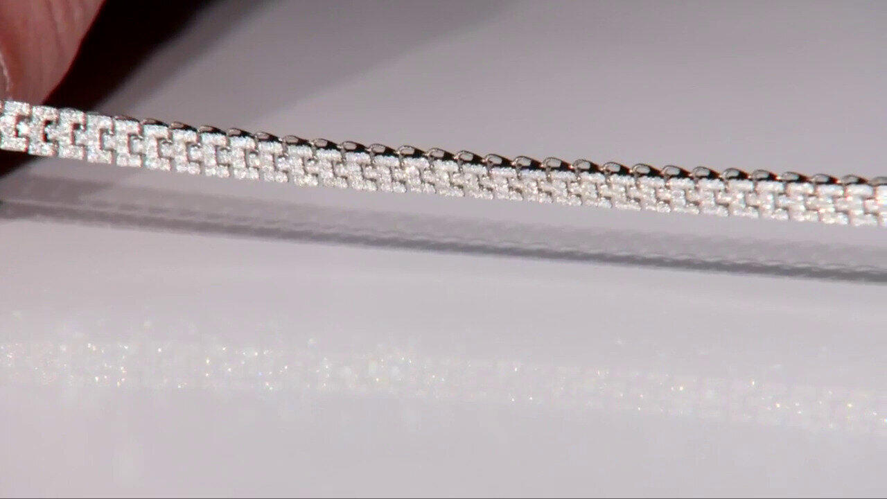 Video Gouden armband met SI1 (H) Diamanten (Annette)