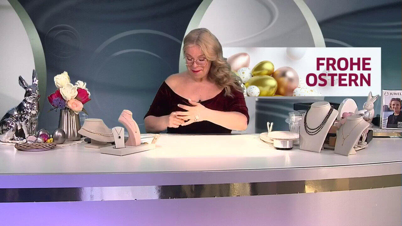 Video Edelstein-Silberhalskette