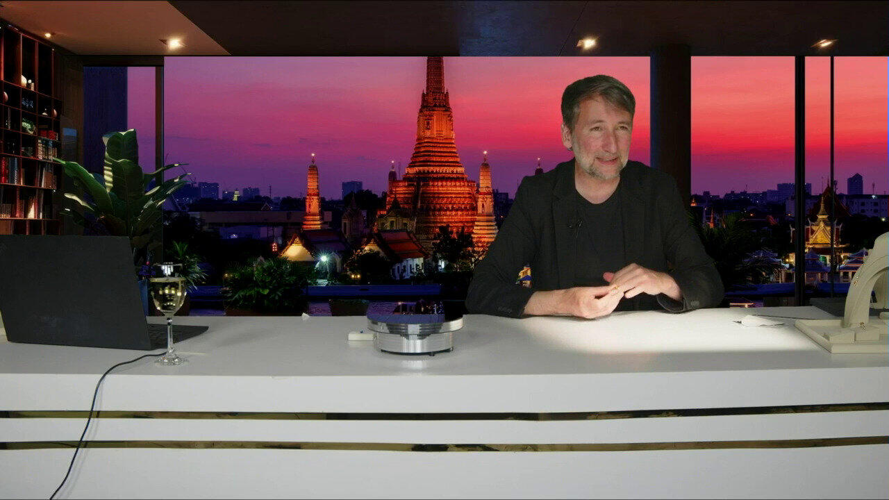 Video Gouden ring met een Ban Ka Cha oranje Saffier