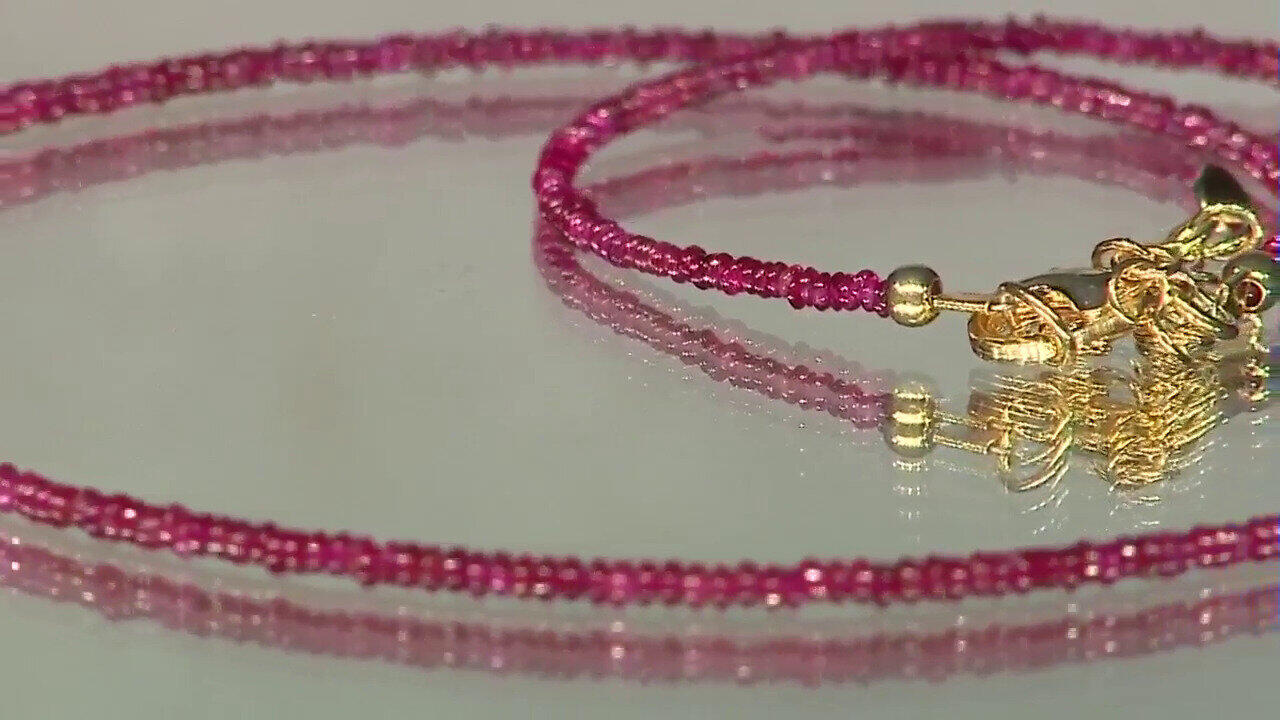 Video Collana in argento con Rubino Tanzania