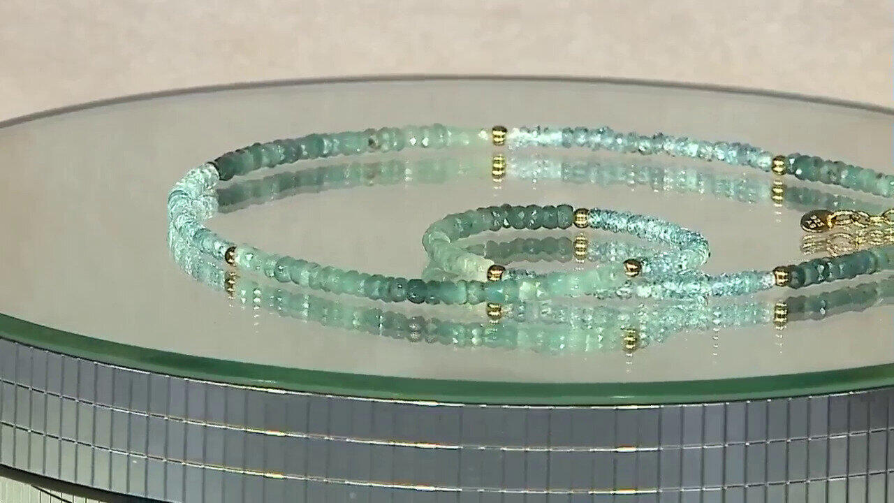 Video Collana in argento con Grandidierite