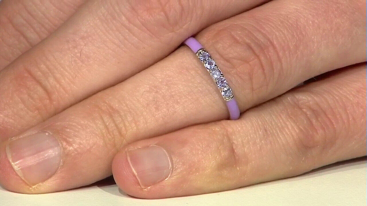 Video Bague en argent et Tanzanite