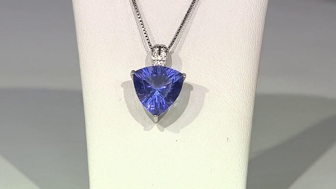 Video Ciondolo in argento con Fluorite Cangiante
