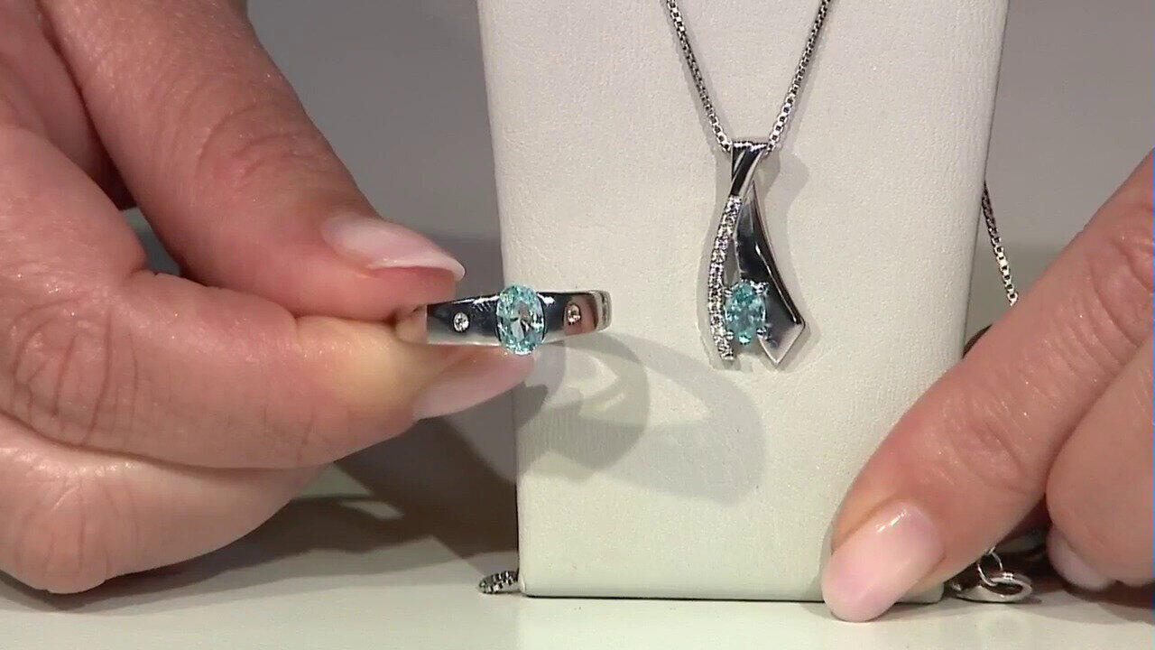 Video Ratanakiri Zircon Silver Pendant