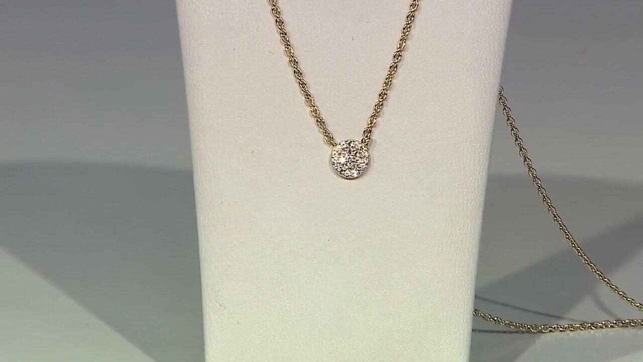 Video Zircon Silver Necklace