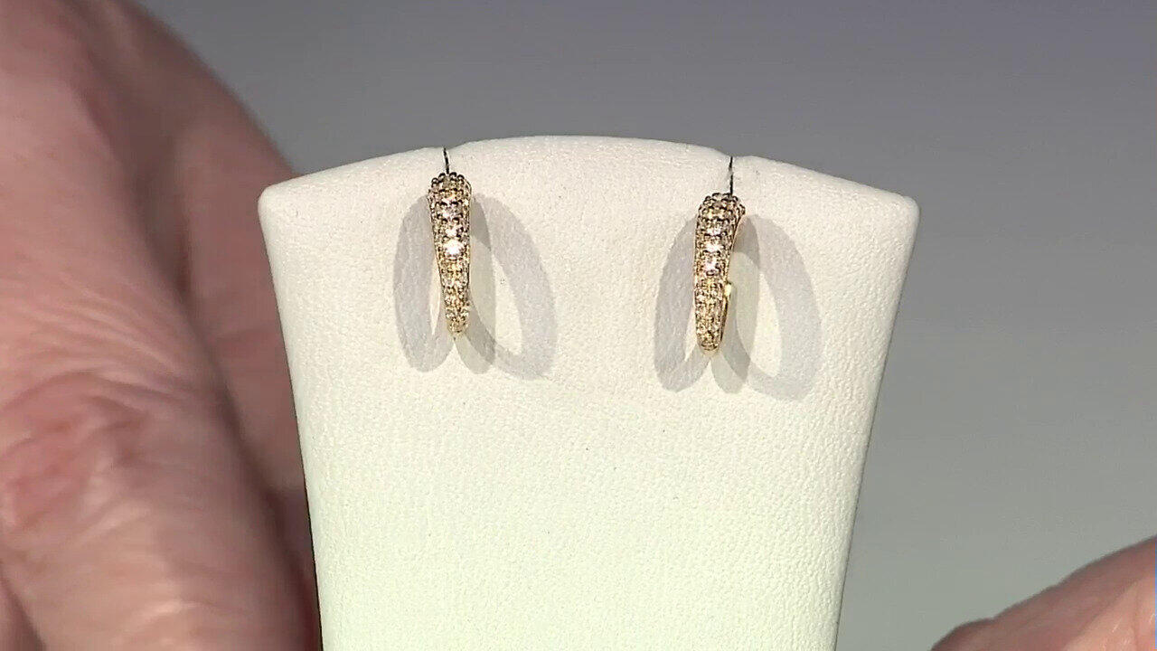 Video Orecchini in argento con Zircone