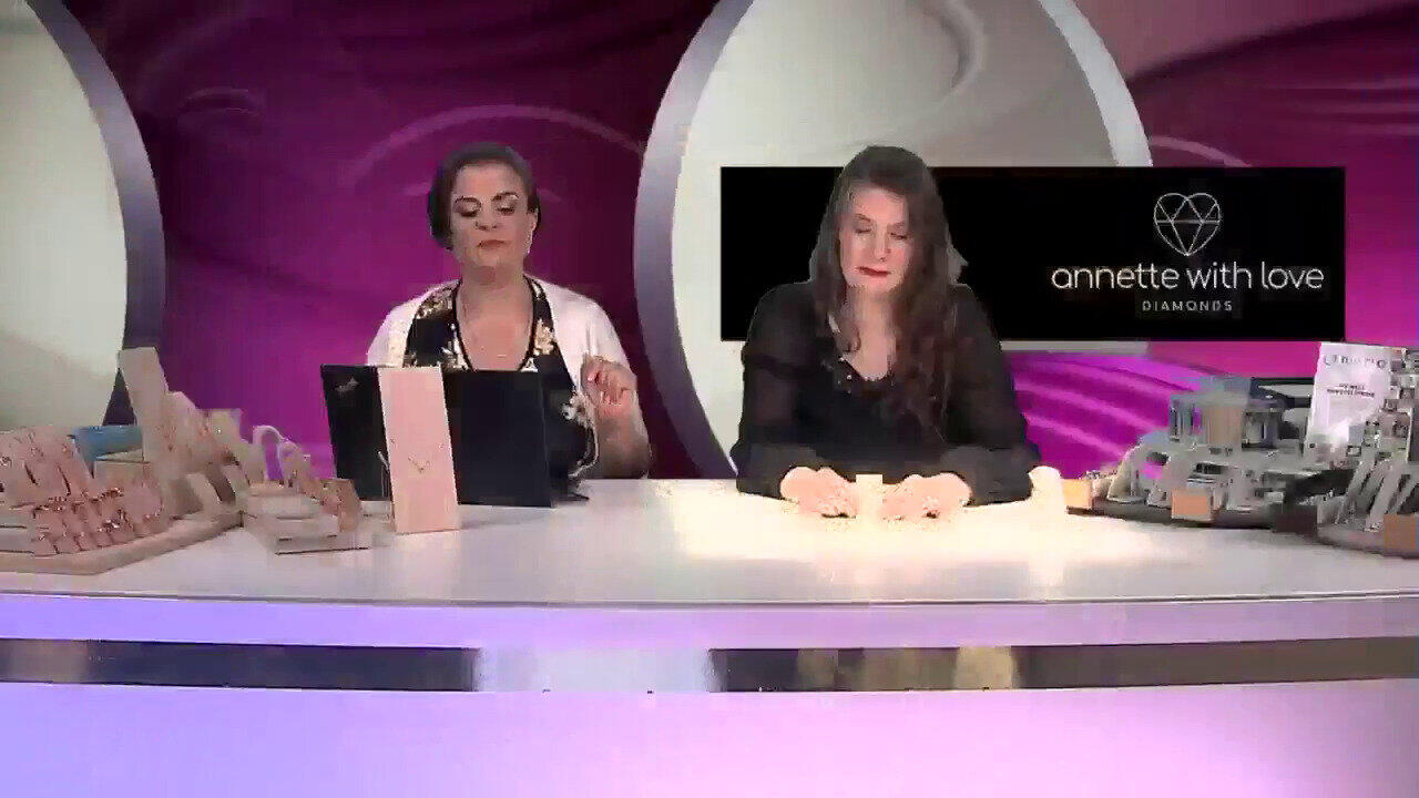 Video SI Rose de France-Brillant-Goldohrringe (Annette)