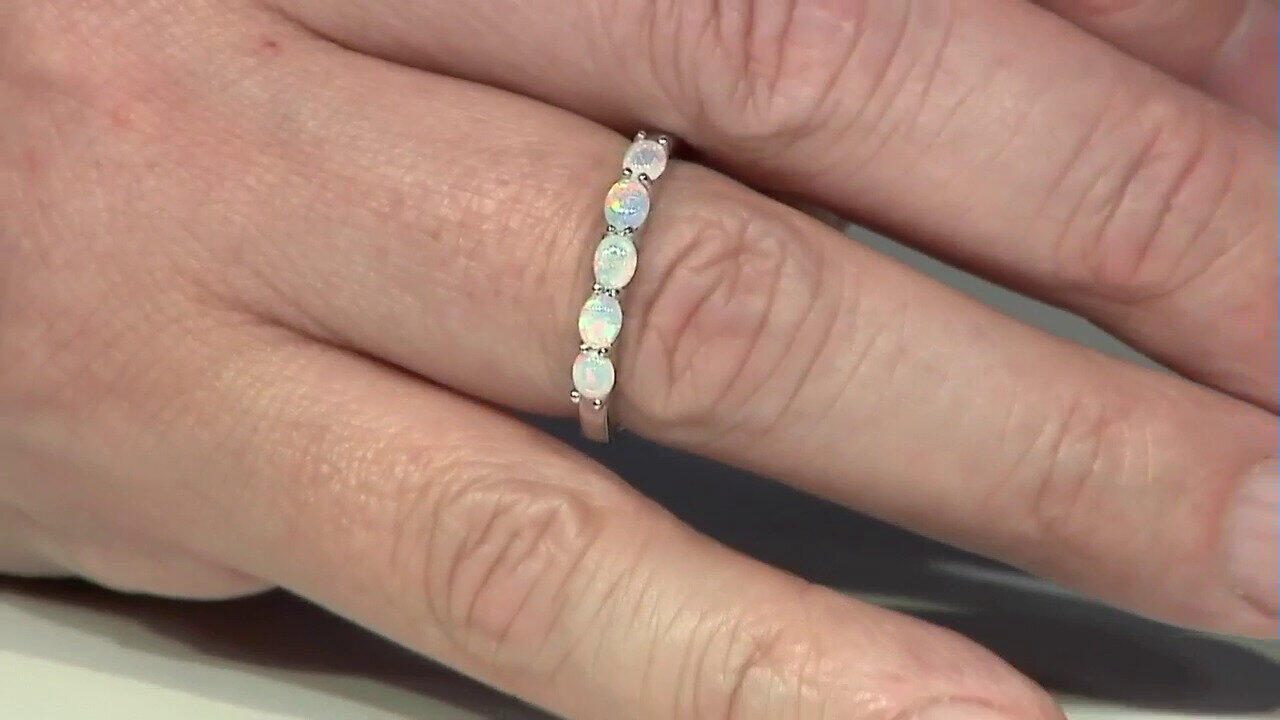 Video Welo Opal Silver Ring