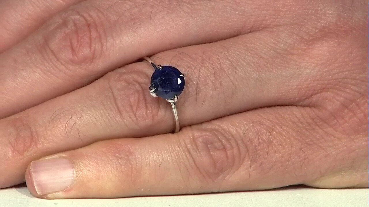 Video Blauer Madagaskar-Saphir-Goldring