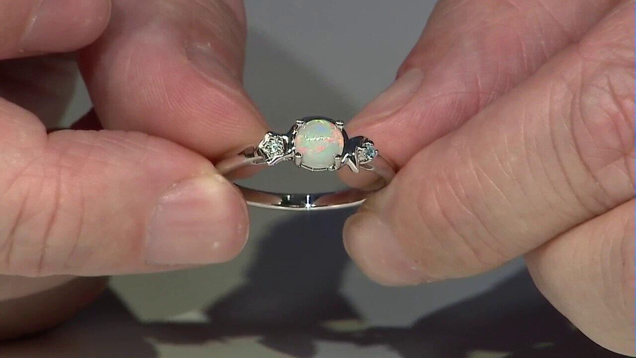 Video Welo Opal Silver Ring