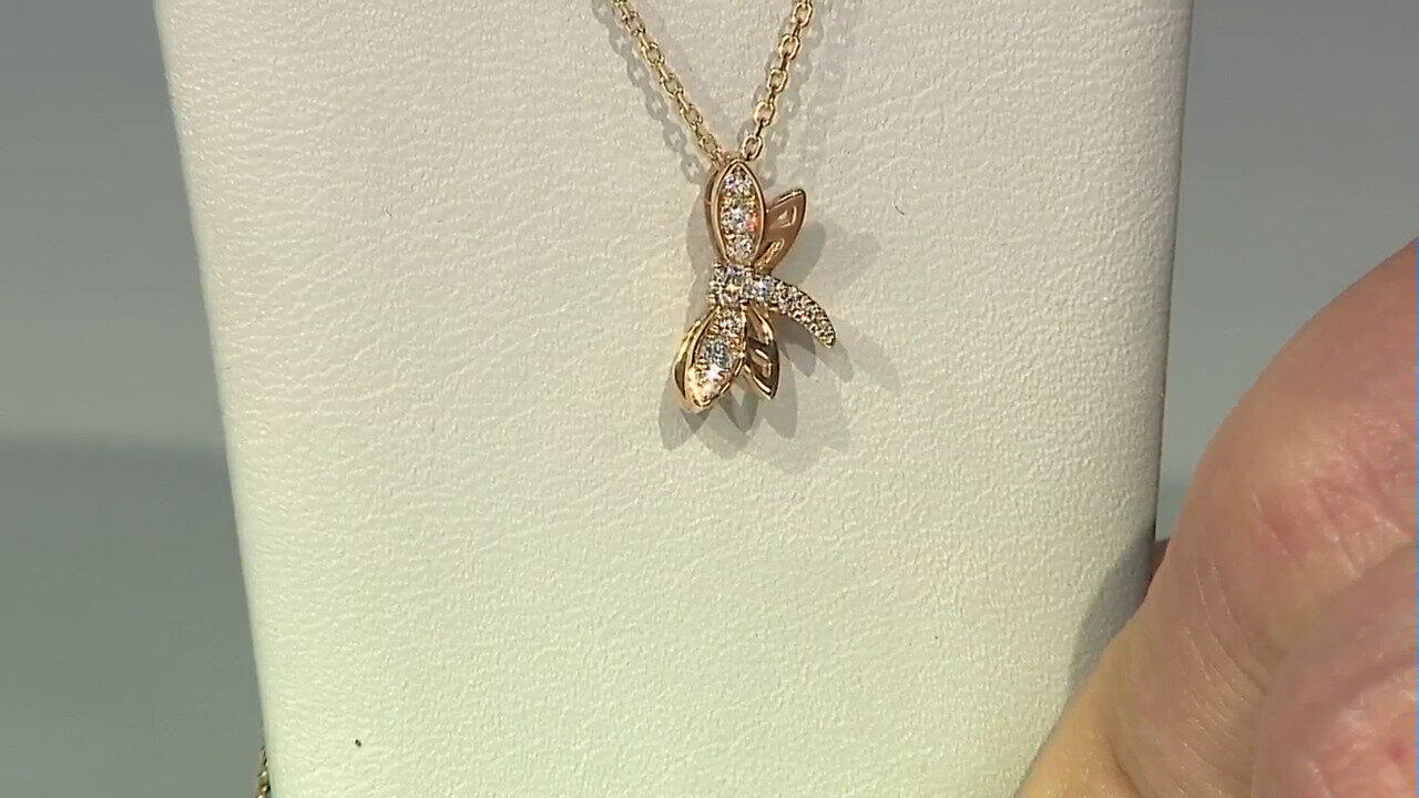 Video Collana in oro con Diamante SI2 (H) (CIRARI)