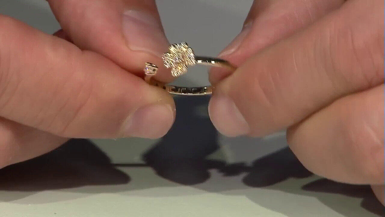 Video Anillo en oro con Diamante I1 (H)  (CIRARI)
