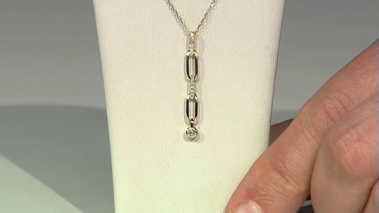 Video Collier en or et Diamant I1 (H) (CIRARI)