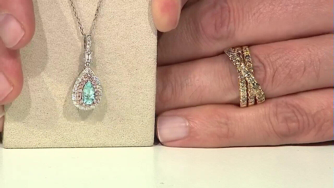 Video Bague en or et Diamant fancy SI2 (CIRARI)