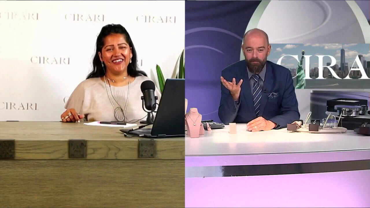 Video Anello in oro con Acquamarina Brasiliana AAA (CIRARI)