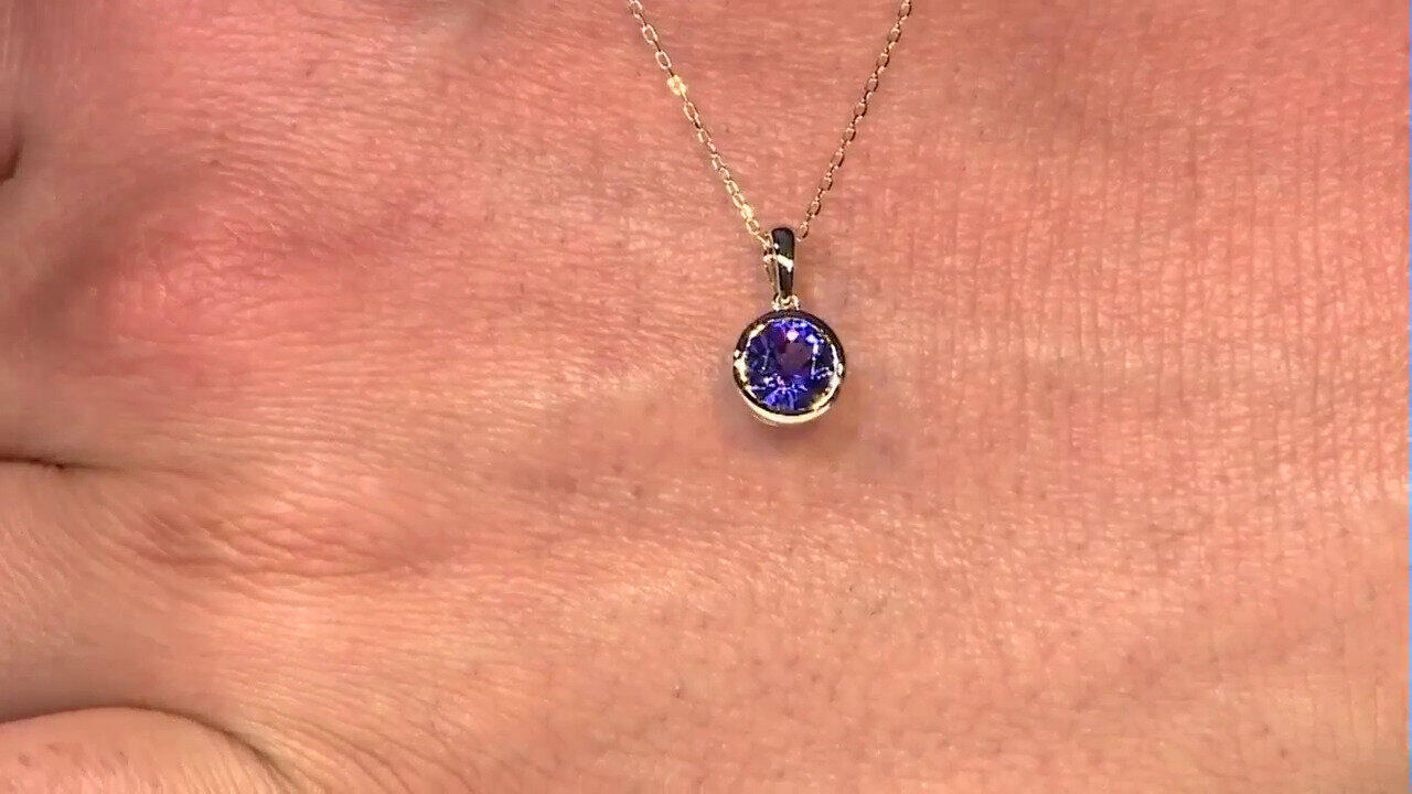 Video Collana in oro con Tanzanite AAA (CIRARI)