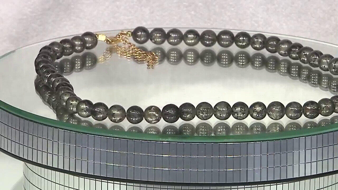 Video Pyrite Silver Necklace