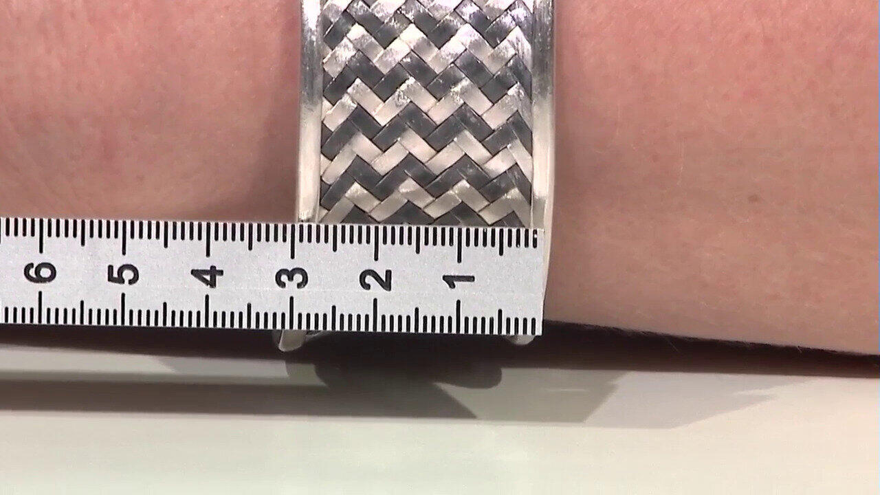 Video Silver Bangle (Nan Collection)