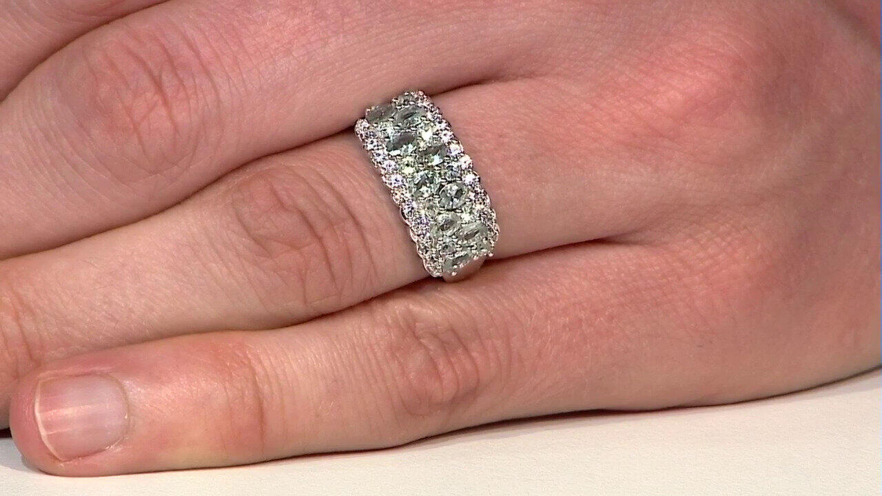 Video Alexandrite Silver Ring