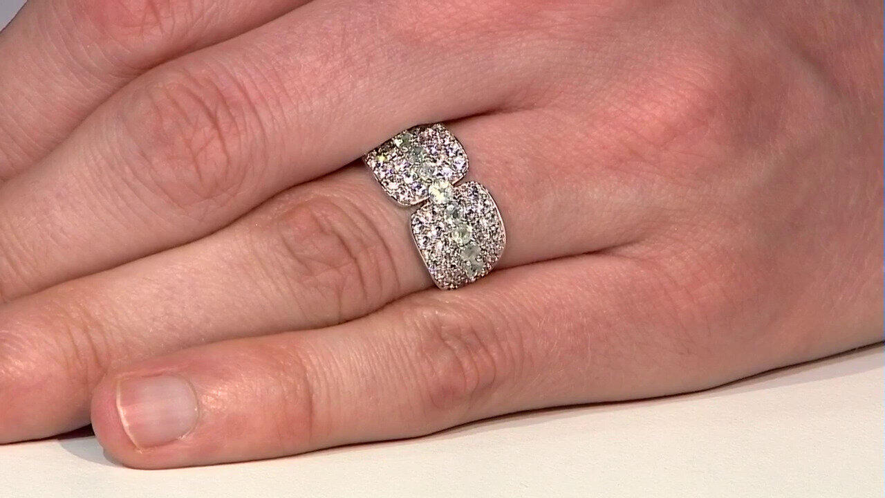 Video Alexandrite Silver Ring