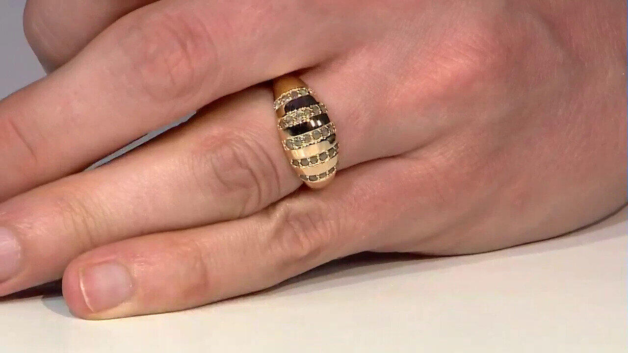 Video Anello in argento con Alessandrite