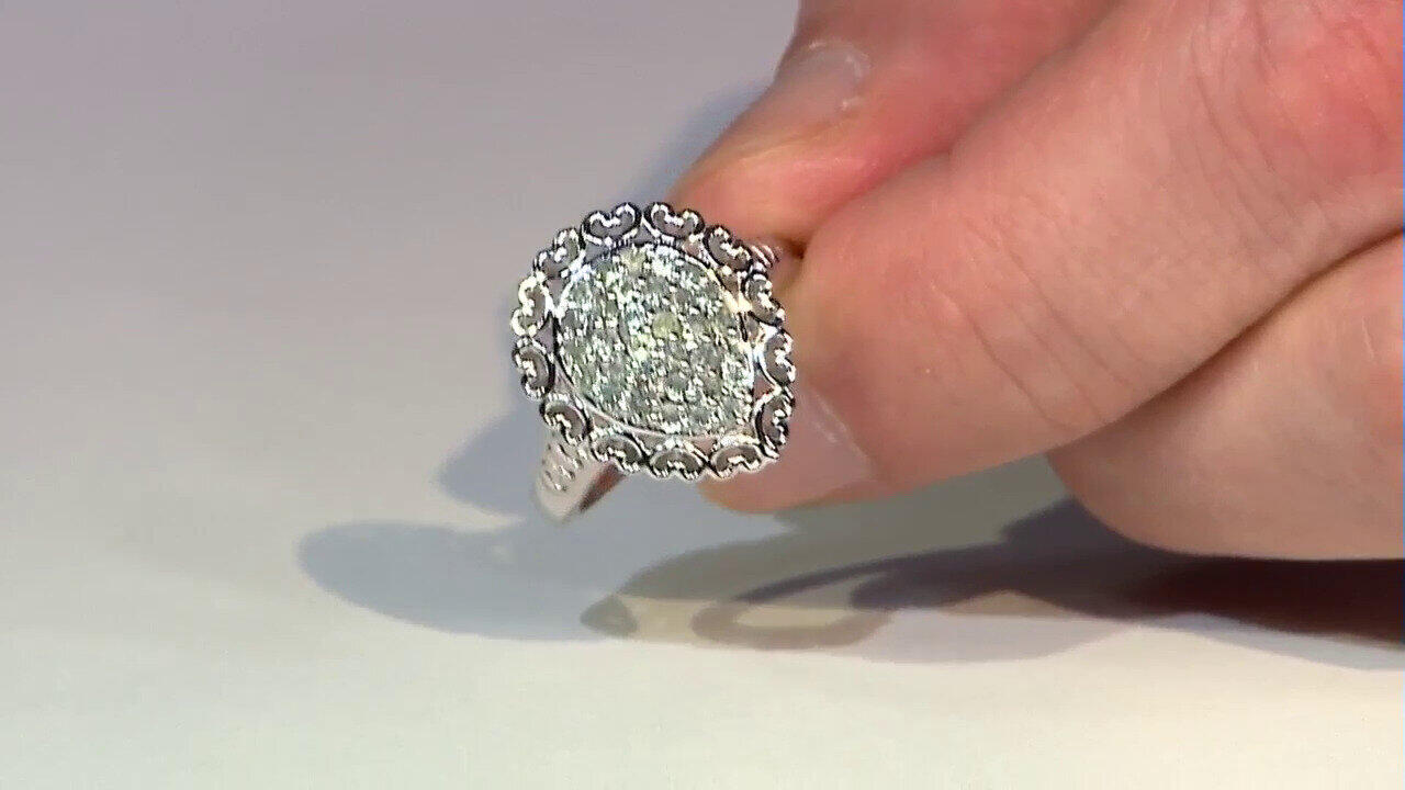 Video Anello in argento con Alessandrite
