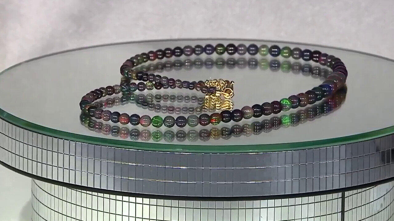 Video Collana in argento con Opale Mezezo