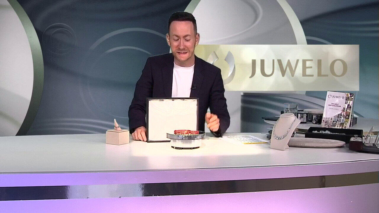 Video Zilveren halsketting met Rode onyxen