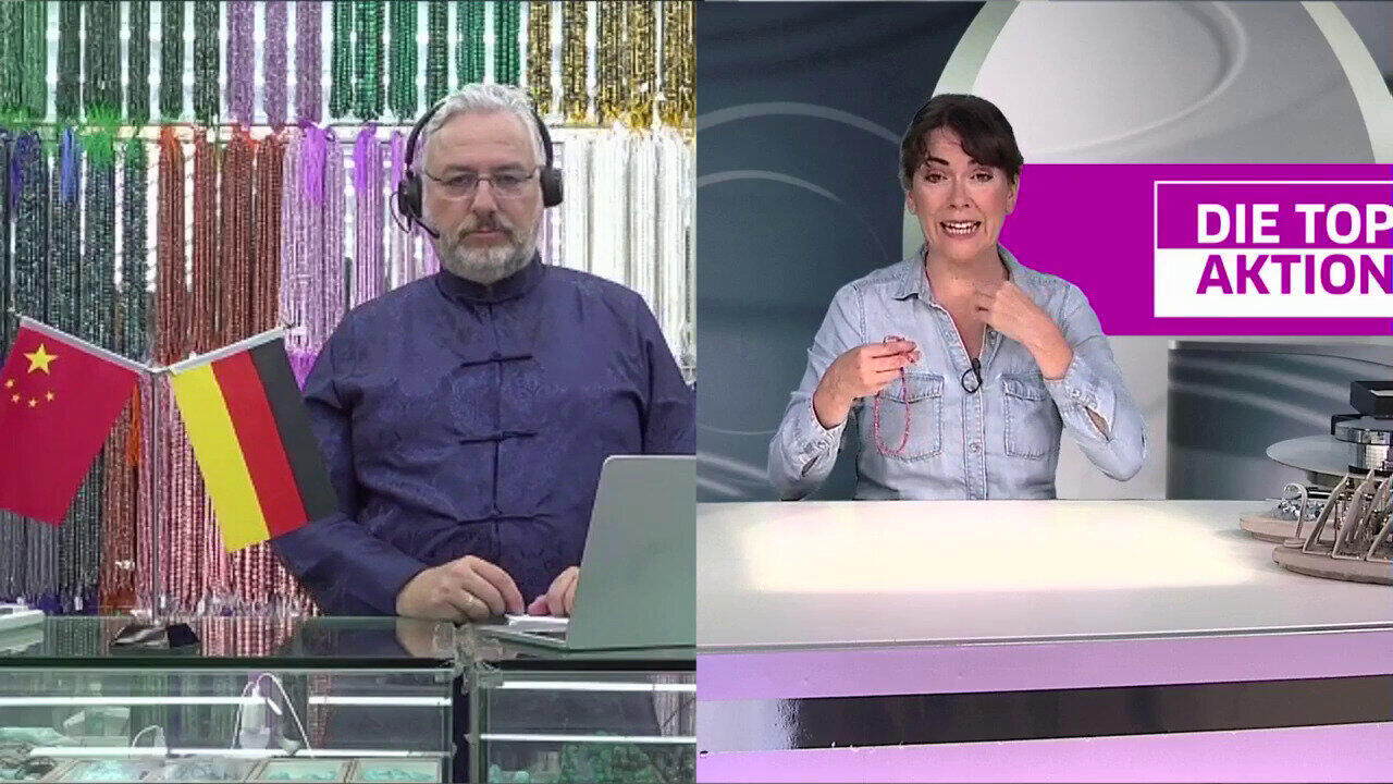 Video Collana in argento con Rodonite