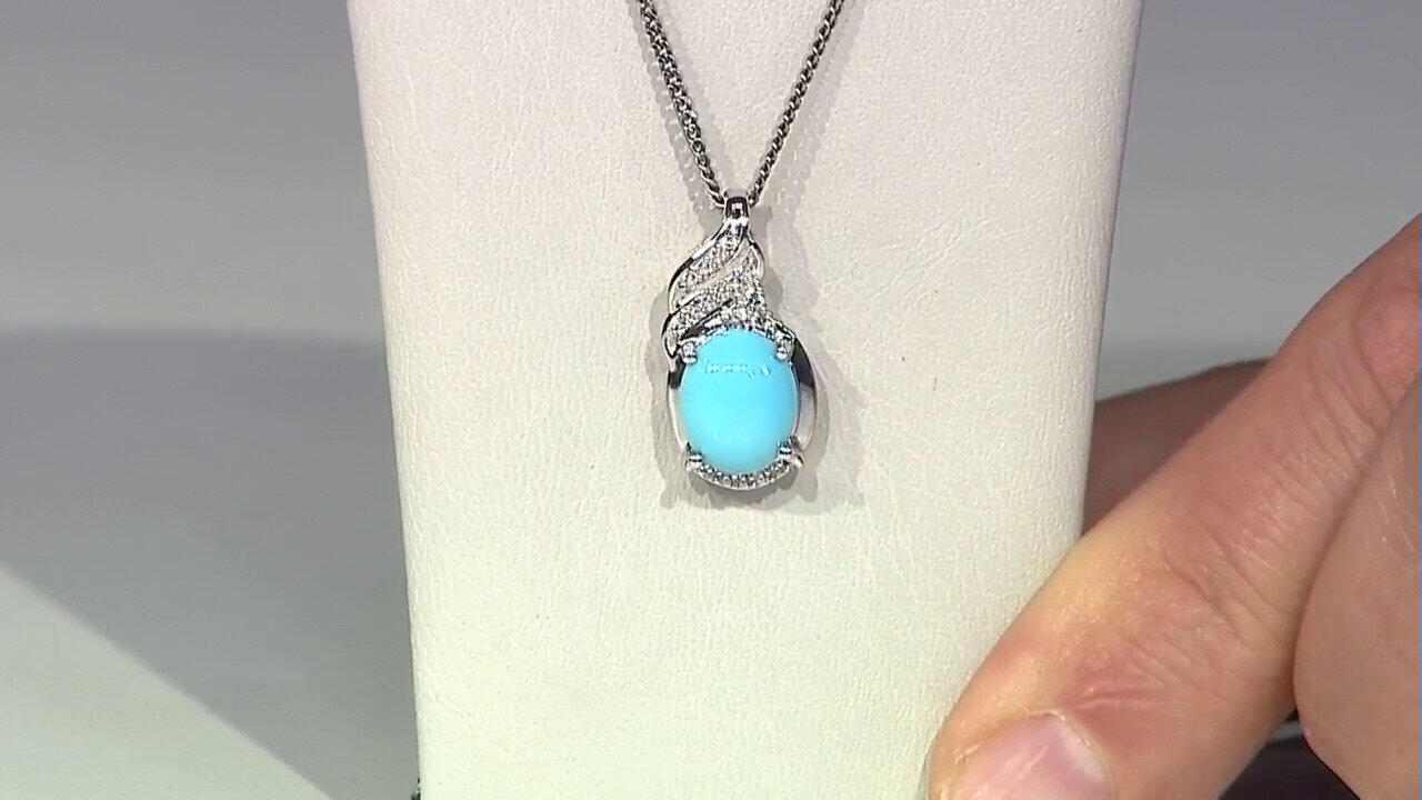 Video Ciondolo in argento con Turchese Sleeping Beauty