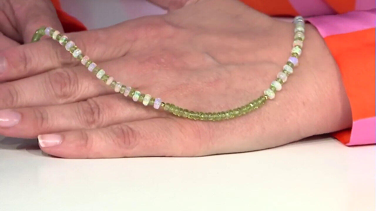 Video Collier en argent et Péridot