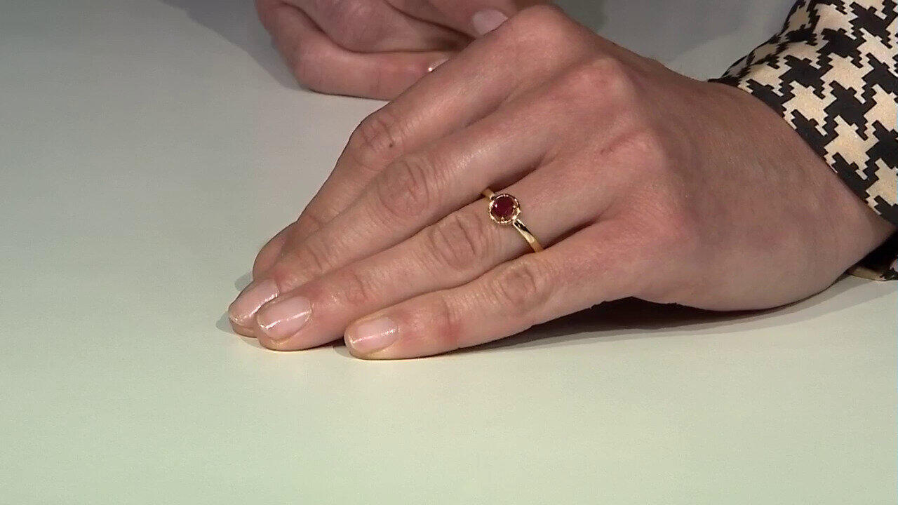 Video Anillo en plata con Rubí de Madagascar
