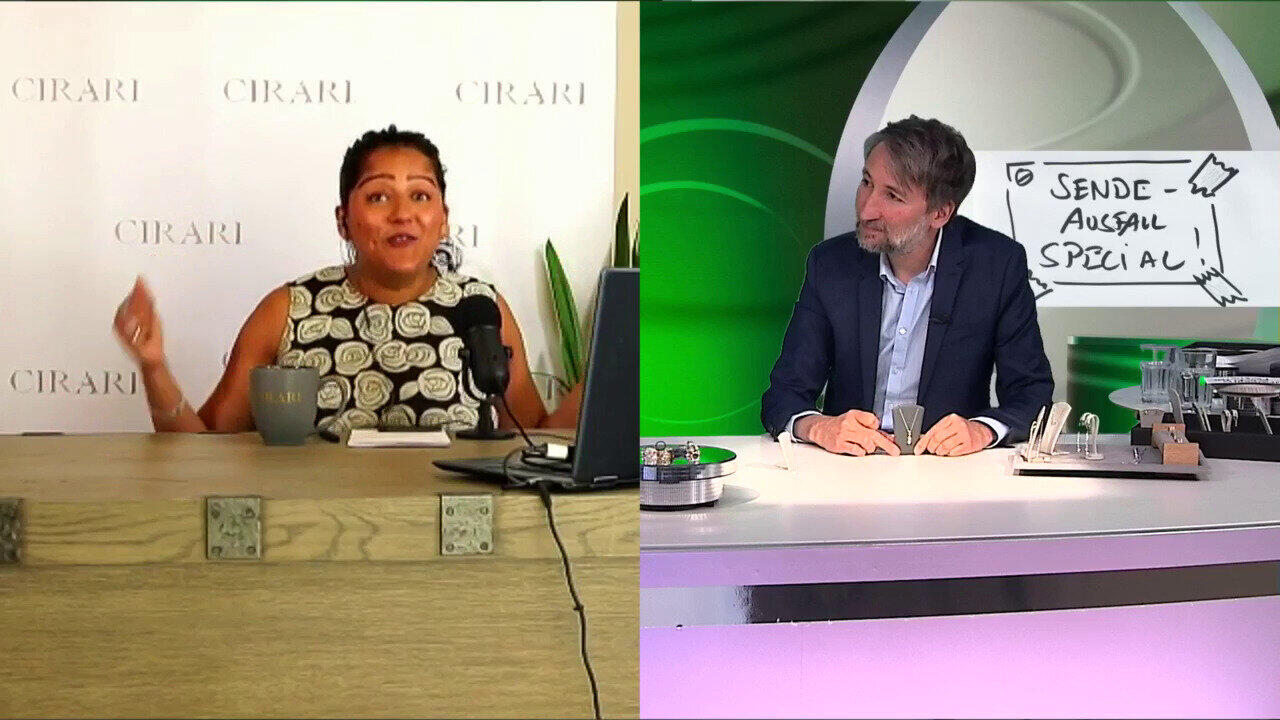 Video I1 (H) Brillant-Goldhalskette (CIRARI)
