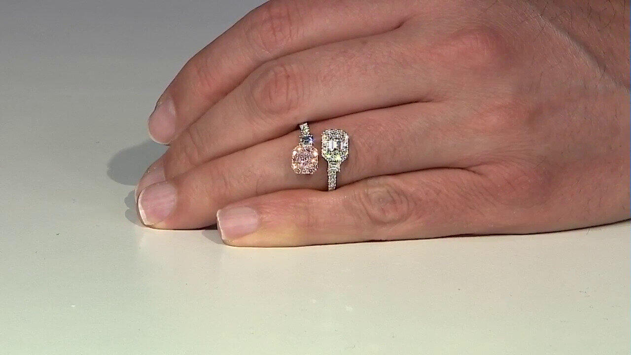 Video Bague en or et Diamant SI2 (H) (CIRARI)