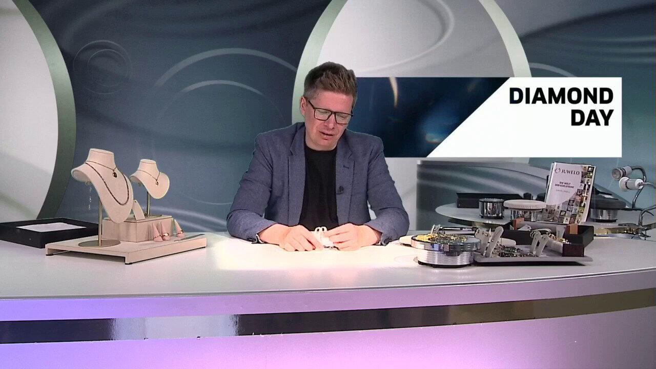 Video Orecchini in argento con Diamante Porpora I2
