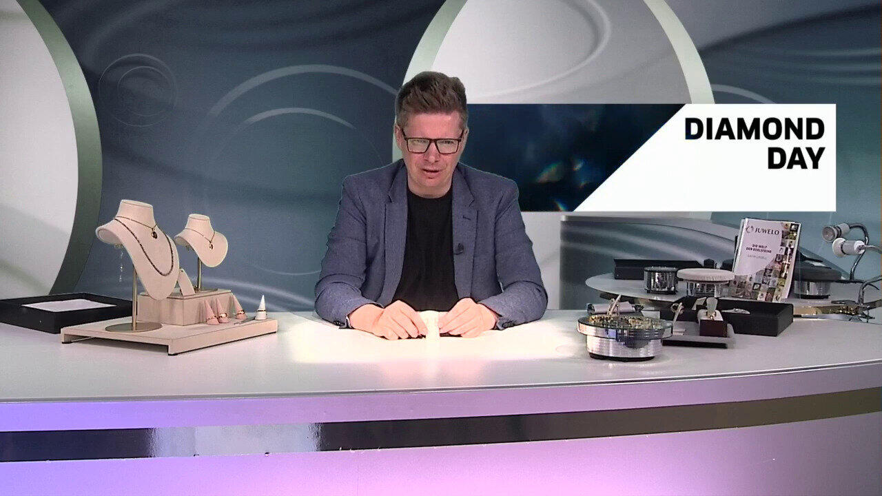 Video Orecchini in oro con Diamante Cioccolato I2
