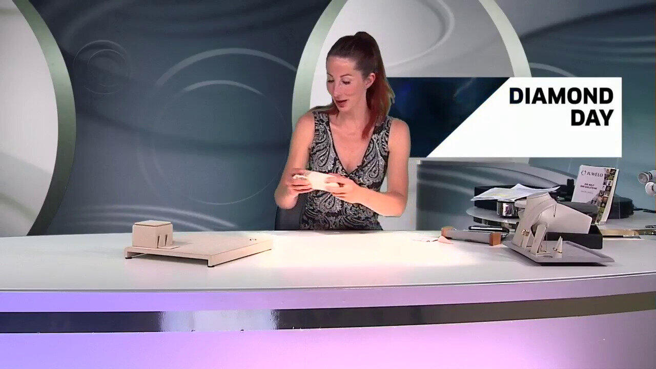 Video Bracciale in argento con Diamante I3 (J)