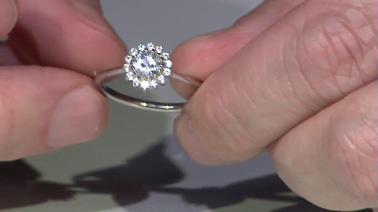 Video Bague en argent et Zircon